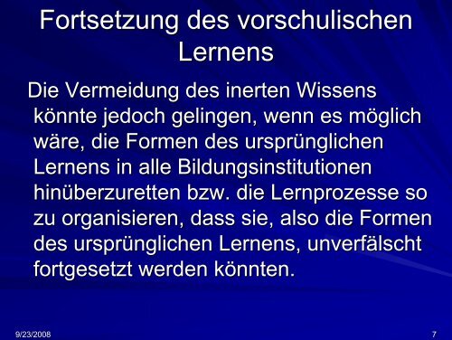 Kinder entdecken, was in ihren Köpfen steckt - SINUS transfer