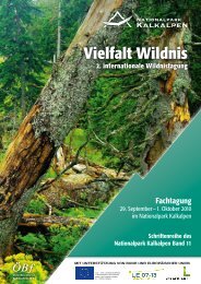 Vielfalt Wildnis - Nationalpark Kalkalpen