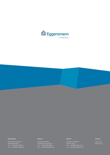 Shaping the future - Eggersmann Gruppe