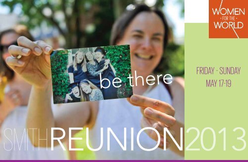 Reunion I Brochure - Alumnae Association of Smith College