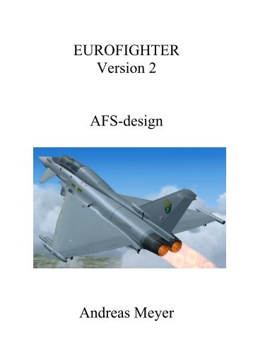 EUROFIGHTER Version 2 AFS-design Andreas Meyer - simMarket