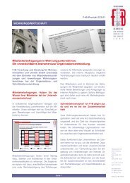 31 Mitarbeiterbefragungen in Wohnungsunternehmen. Ein ... - vdw