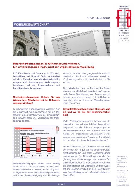 31 Mitarbeiterbefragungen in Wohnungsunternehmen. Ein ... - vdw