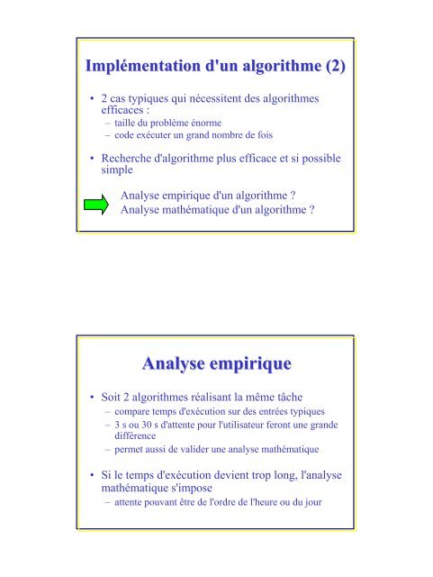 Algorithme et Structures de Données