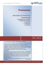 Newsletter der Praxen für Ergotherapie - EvKB