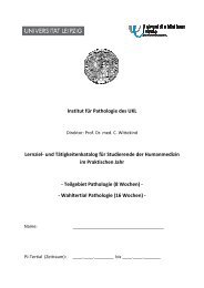 Lernzielkatalog Pathologie