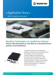 Application Story « - Kontron