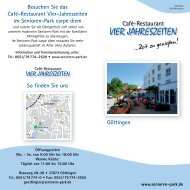 Besuchen Sie das Café-Restaurant Vier-Jahreszeiten im Senioren ...