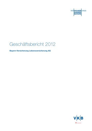 Geschäftsbericht 2012 - Geschäftsberichte 2012 ...