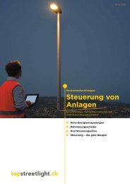 Strassenbeleuchtung: Steuerung von Anlagen - Safe