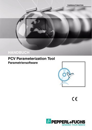 PCV Parameterization Tool HANDBUCH - Pepperl+Fuchs