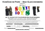 Komödie im Park - Bad Gleichenberg
