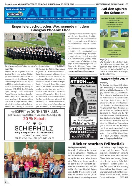 Ausgabe 09/2010 zum Herunterladen - Extrablatt vom Zeitungsjungen