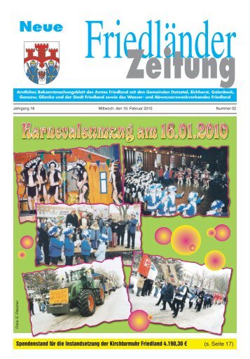 Zeitung - Stadt Friedland
