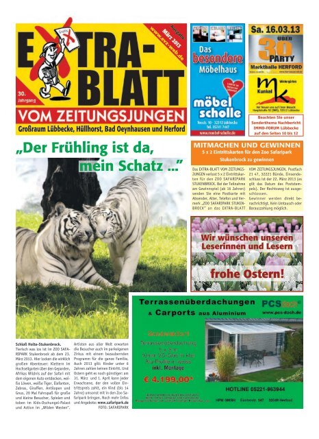 Kreis März 2013 - Extrablatt vom Zeitungsjungen