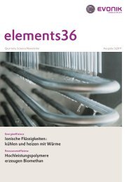elements36 - Evonik