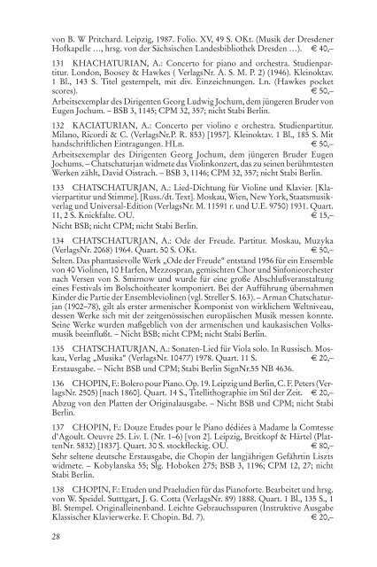 Katalog 32 Voerster-6-ind2.indd - J. Voerster - Antiquariat für Musik ...