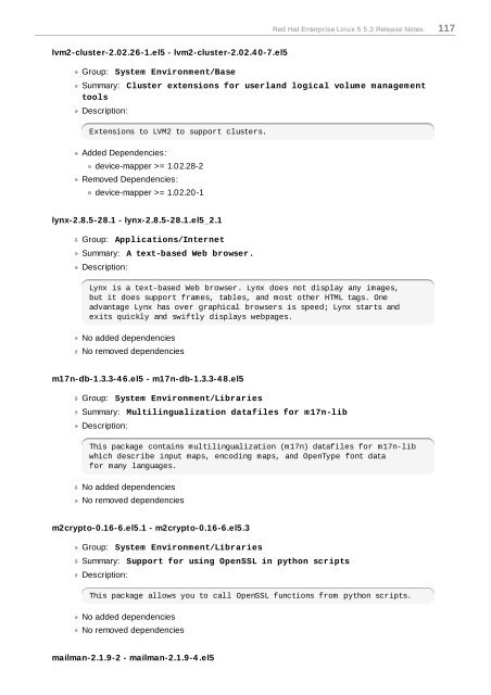 Red Hat Enterprise Linux 5 5.3 Release Notes - Red Hat Customer ...
