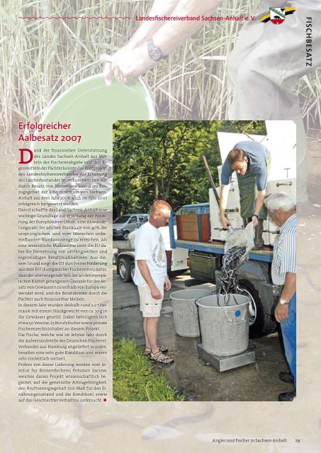 Milde, Biese, Aland - Landesfischereiverband Sachsen-Anhalt eV