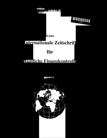 Internationale Zeitschrift fur Staatliche ... - (GAO) - Archive