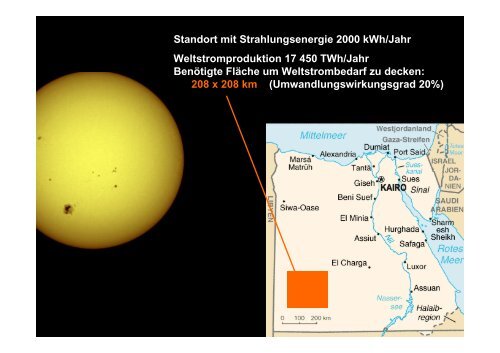 Solarkonstante 1367 W/m2 Die Sonne: Effektivtemperatur: 5504 °C ...