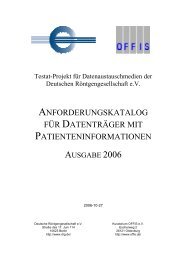 Anforderungskatalog für Datenträger mit ... - Dicom - NEMA