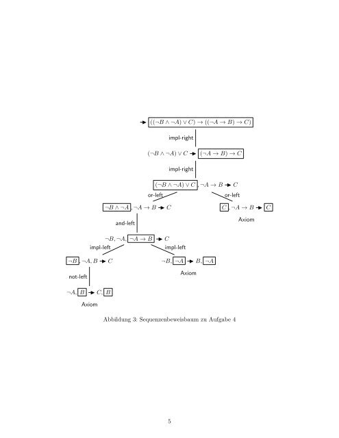 Formale Systeme, WS 2010/2011 Lösungen zum ¨Ubungsblatt 4