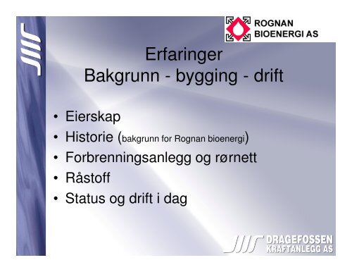 Rognan Bioenergi AS - Home