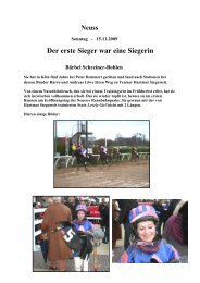 Der erste Sieger war eine Siegerin - Jockeys-in-deutschland.de