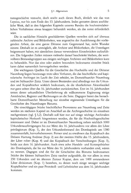 Das Bistum Naumburg 1,1. Die Diözese. - Germania Sacra