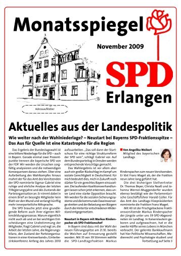 Ausgabe November 2009 - SPD Erlangen