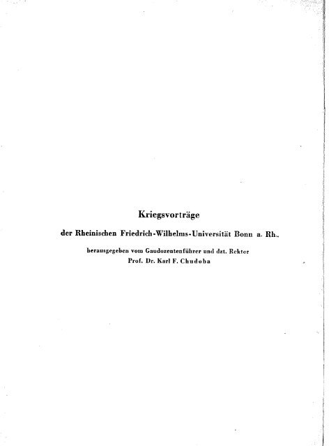 Kriegsvortrage \&}, Friesland und die Friesen in den Niederlanden