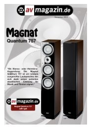 av-magazin.de 11 / 2012 - Magnat