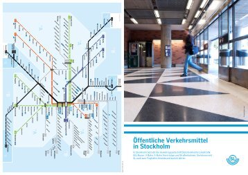 Öffentliche Verkehrsmittel in Stockholm - SL