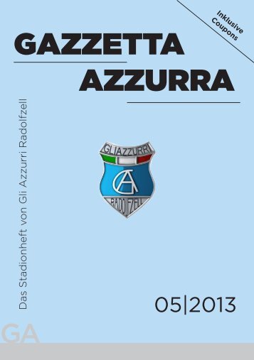 GAZZETTA AZZURRA 05.2013