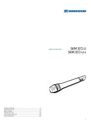 SKM 3072-U SKM 3072-U-x - Sennheiser