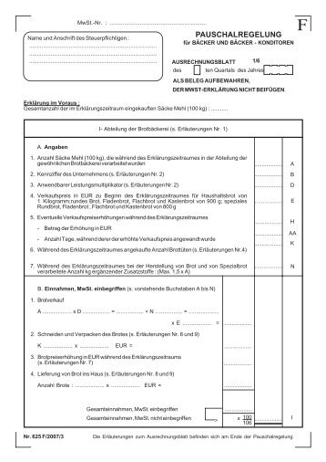 PAUSCHALREGELUNG - Fiscus.fgov.be