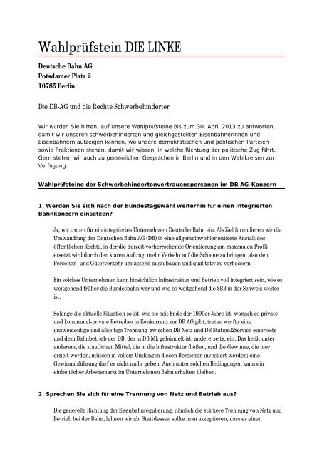 Antwort (PDF) - Die Linke