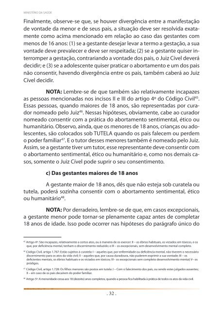 Aspectos jurídicos do atendimento às vítimas de violência sexual