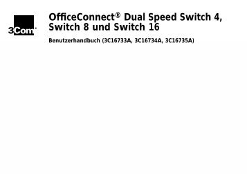 OfficeConnect® Dual Speed Switch 4, Switch 8 und Switch 16