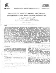 Drilling-induced tensile wall-fractures - Stanford University