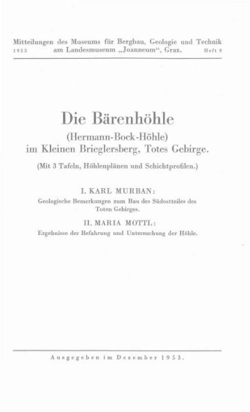 Die Bärenhöhle