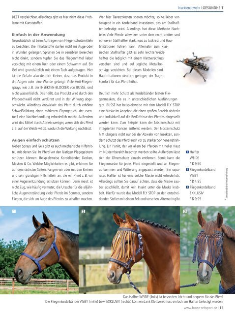 PDF-Download - BUSSE Reitsport