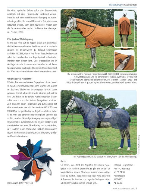 PDF-Download - BUSSE Reitsport