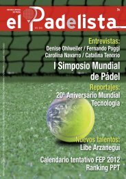 Revista de Pádel Oficial - Nº2