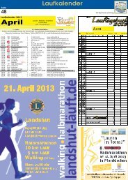 Die Bayerische Laufzeitung 2015
