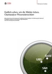 Gold SMI UBS - UBS KeyInvest