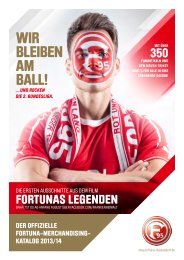 Online Katalog - Offizieller Fanshop von Fortuna Düsseldorf