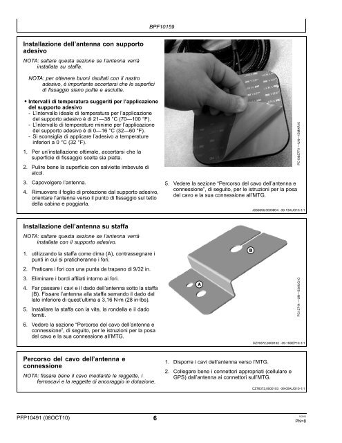 JDLink™ Universal MTG Install Kit - StellarSupport - John Deere