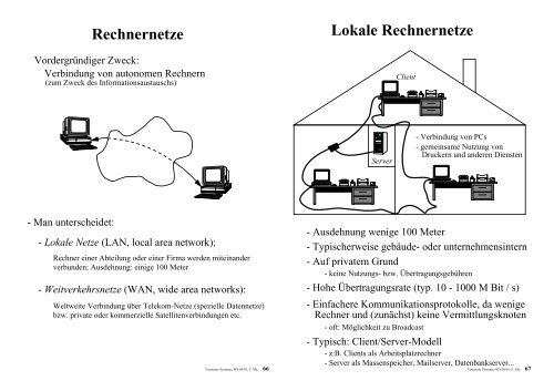 Rechnernetze Lokale Rechnernetze